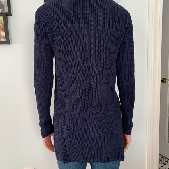 Athleta Navy Blue Sweater XXS - Picture 3 of 6
